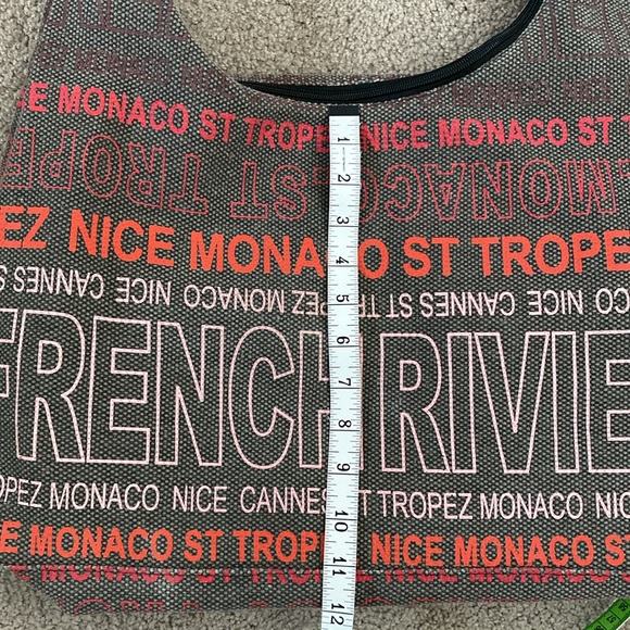 French Rivera Cotton Canvas Tote - Picture 5 of 9